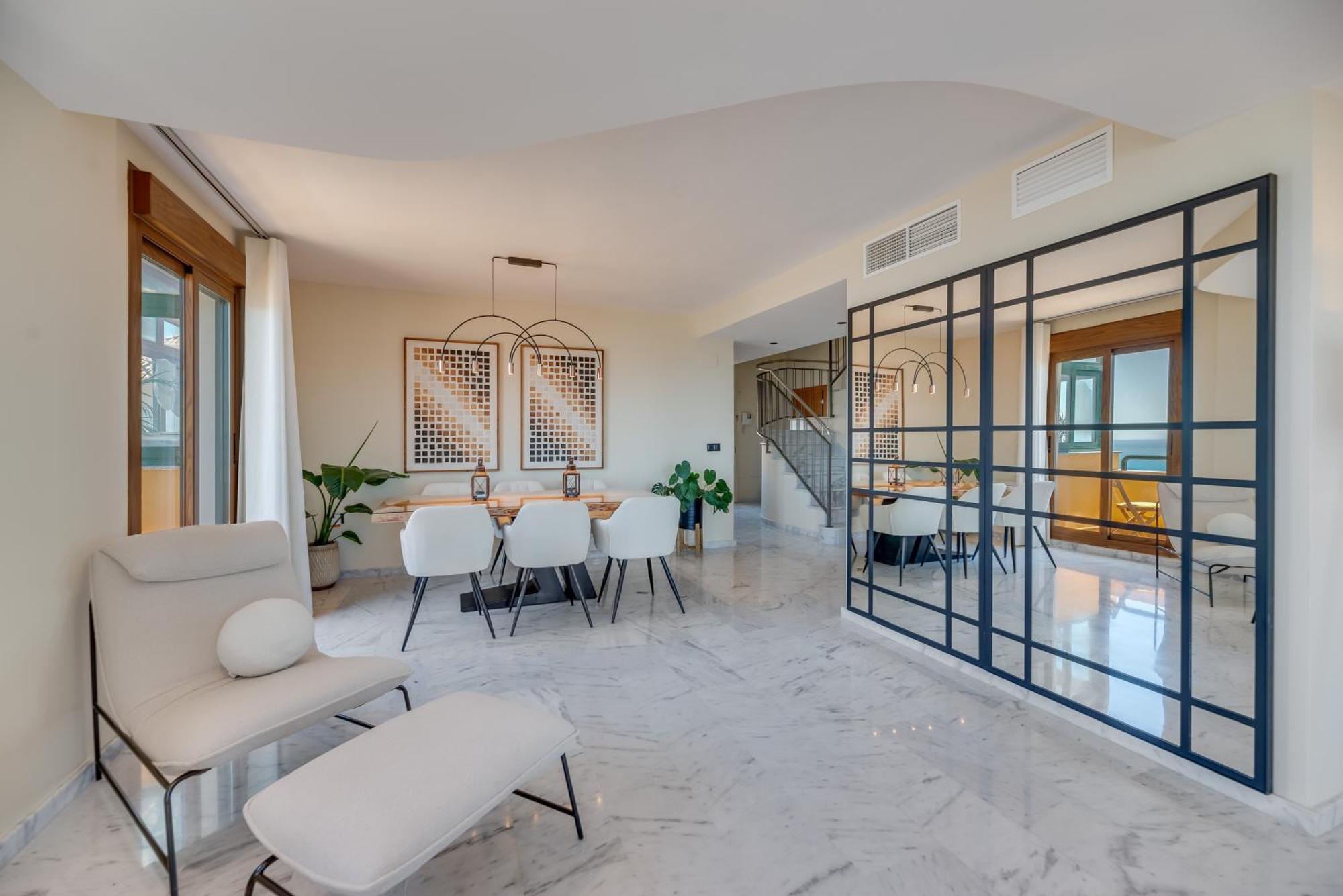 Luxury 4Bdr Penthouse With Sea Views Lägenhet Benalmádena Exteriör bild